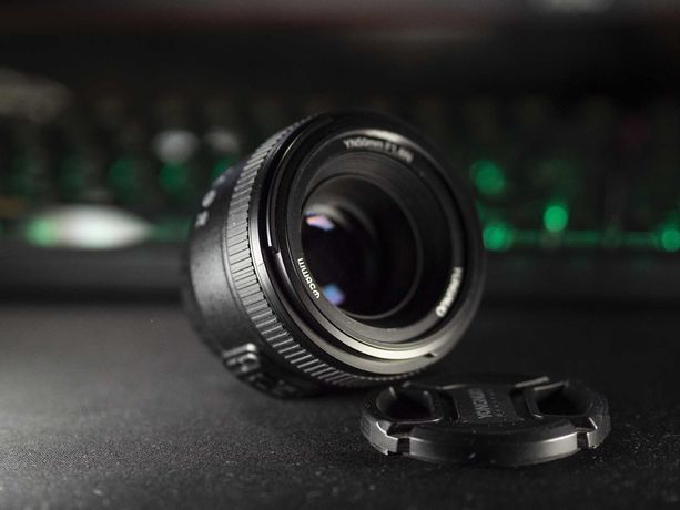 Obiektyw Yongnuo 50mm f1.8 Nikon F Pełna klatka
