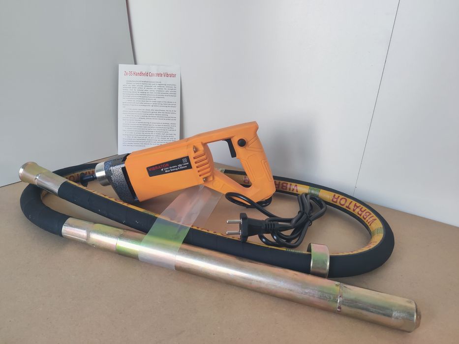 Vibrador 1300W + mangueira 2 metros. Novo/Garantia  ( Monofásico ).