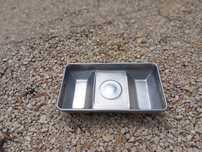 Comodouro de inox com 2 pias