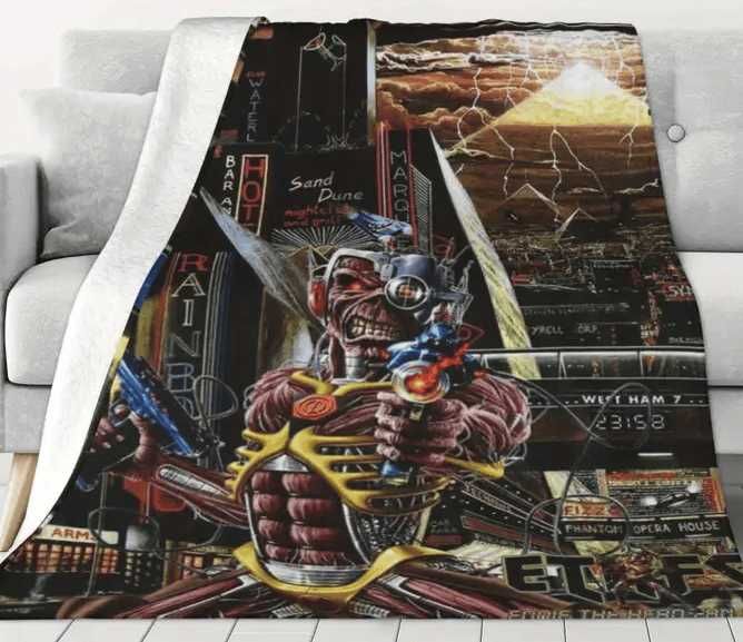 Manta Cobertor Iron Maiden 2 Tamanhos