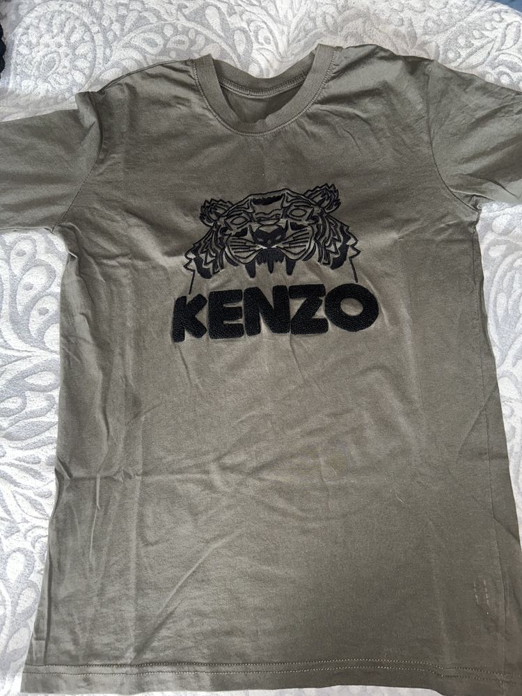 Koszulka z wyszytym logo Kenzo