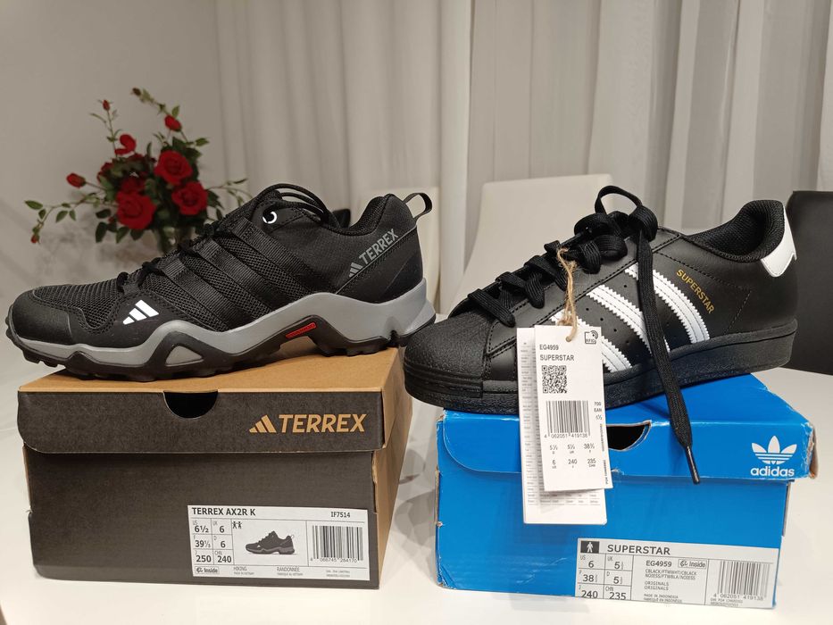 Buty adidas superstar i terrex