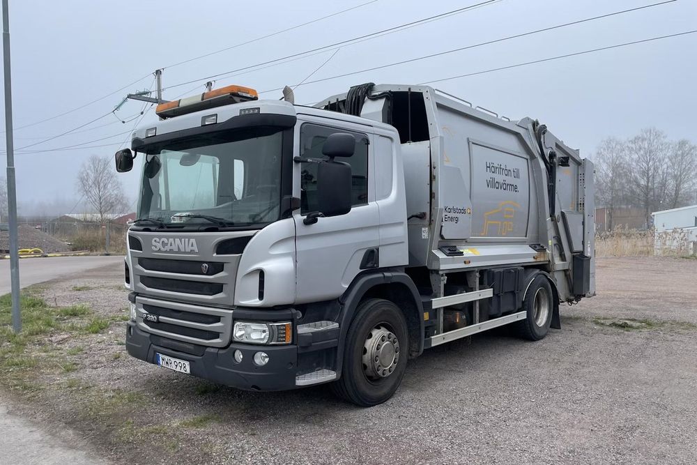 Scania P320 Smieciarka dwukomorowa Norba  EURO6 1 własciciel Zadbana gotowa do pracy  1 Własciciel serwis ASO wszystko sprawne system BOTEK