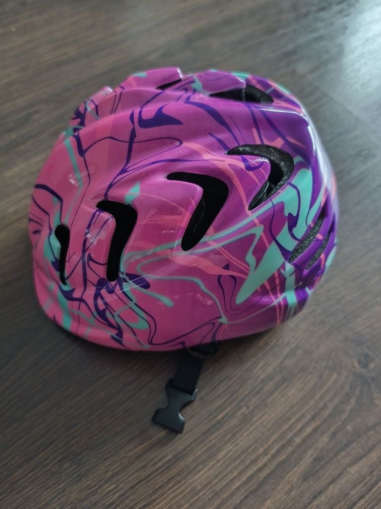 Kask rowerowy dla dziewczynki