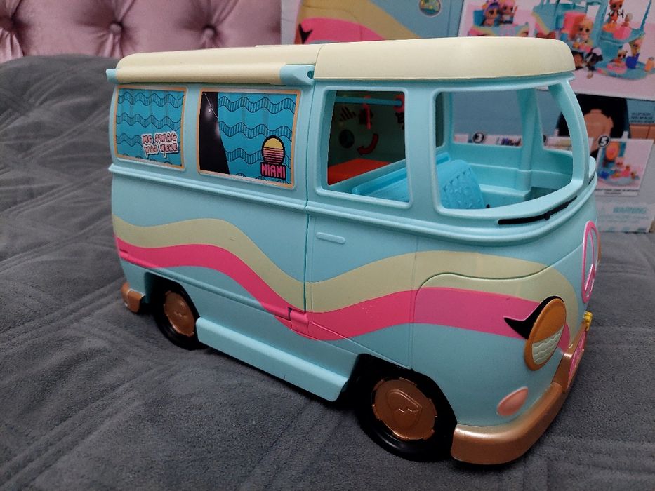 Кемпер автобус машинка Lol Surprise 5в1 Лол