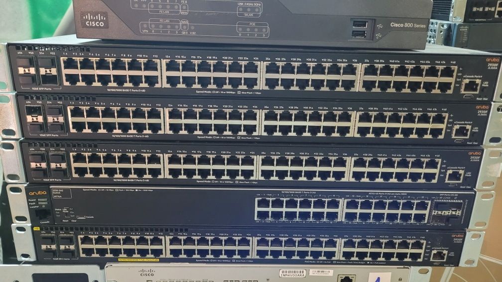 Мережеве обладнання. Aruba, Cisco та інше. Свитч. Точка Доступу.