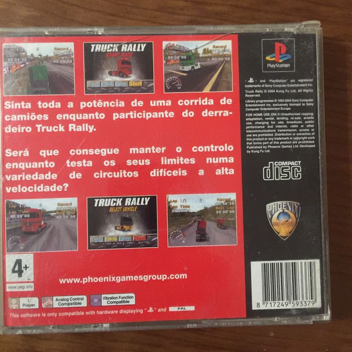 Jogo PlayStation 1 Truck Rally - PS1