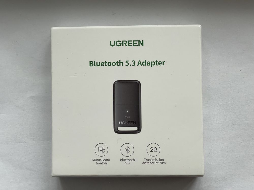 НОВИЙ! UGREEN Bluetooth 5.3 adapter блютуз адаптер