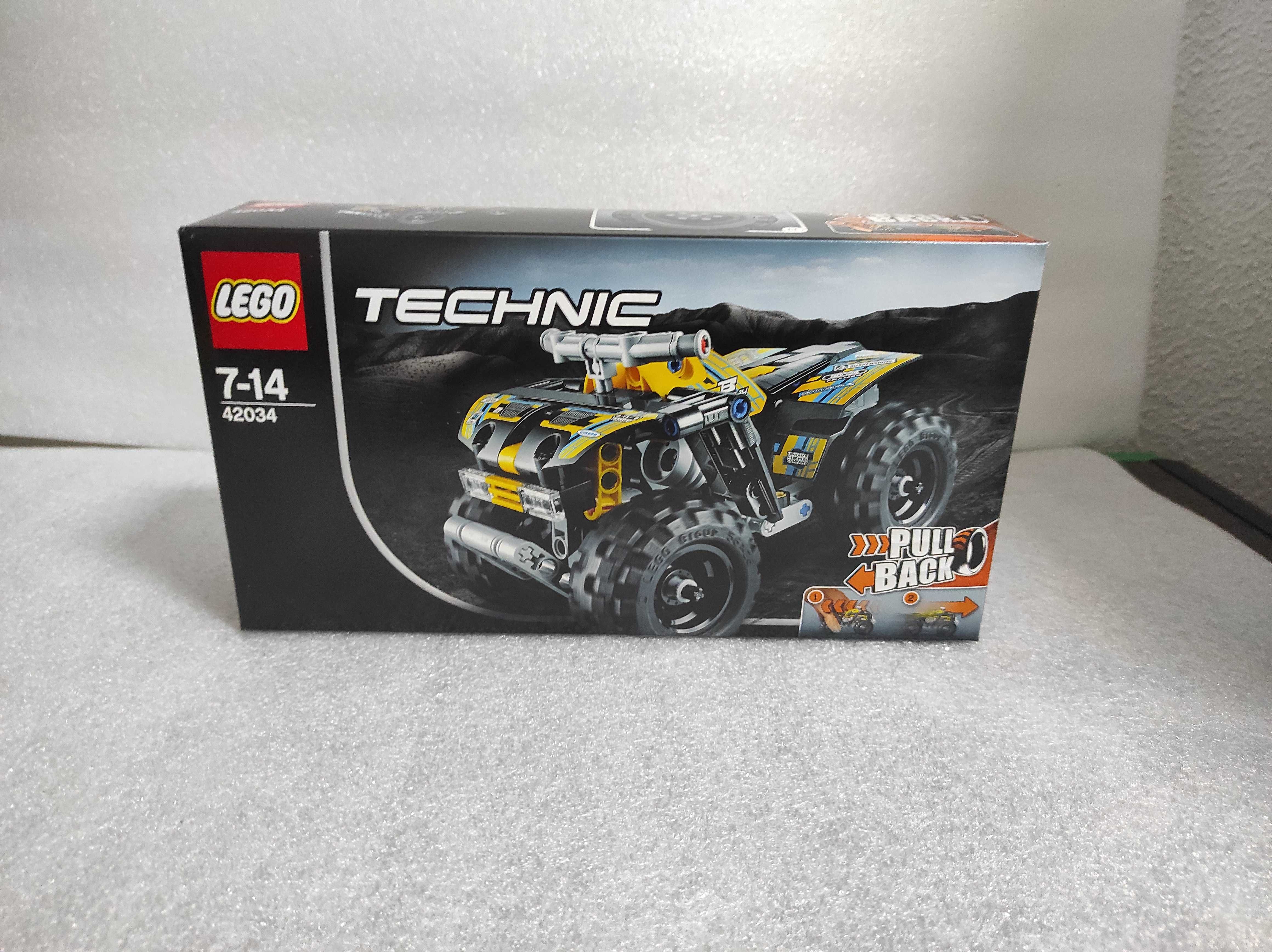 LEGO 42034 Quad Bike Technic Novo e Selado 2015 Descontinuado