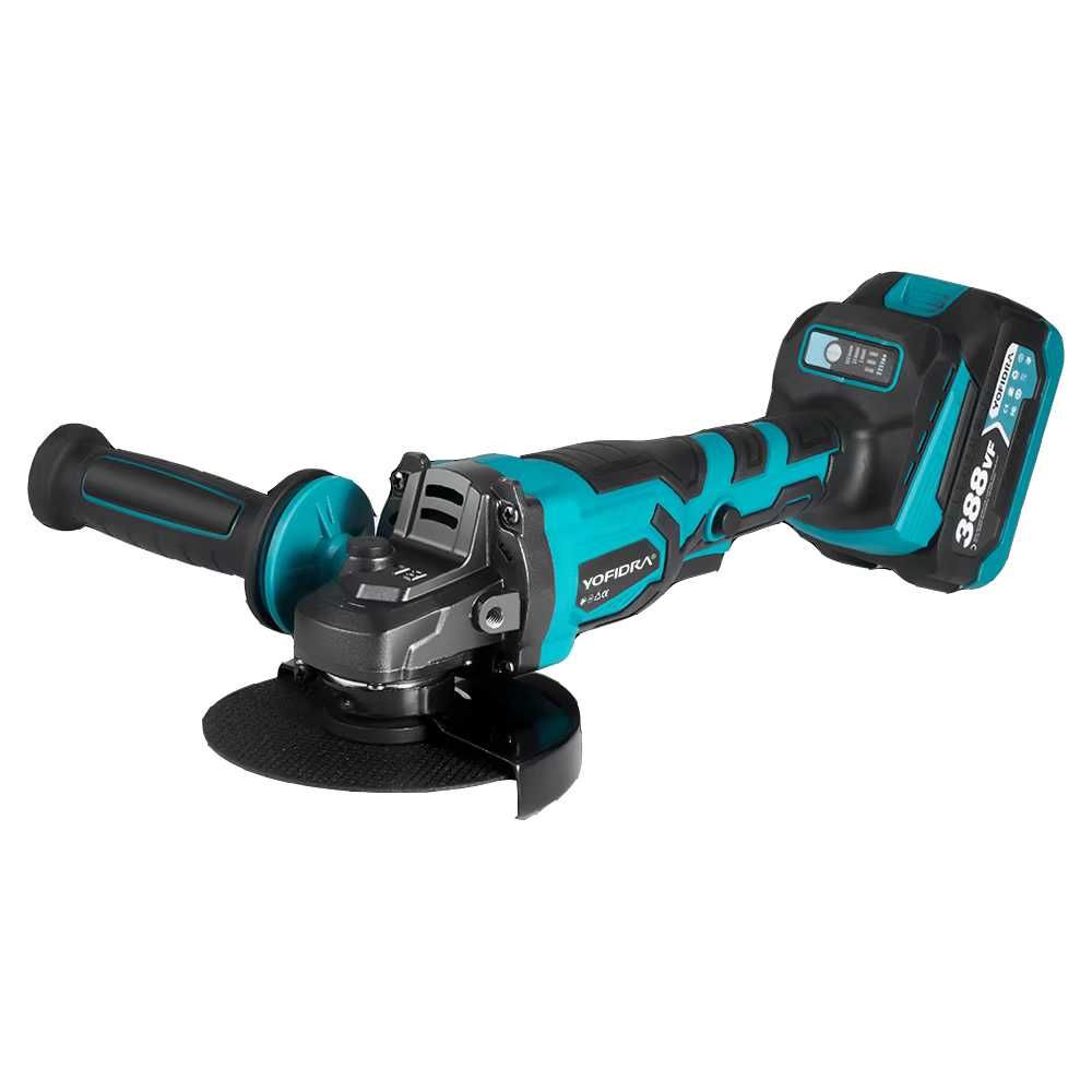Rebarbadora 125mm c/ 2 Baterias4Ah - OFERTA DE 5 DISCOS E MALA