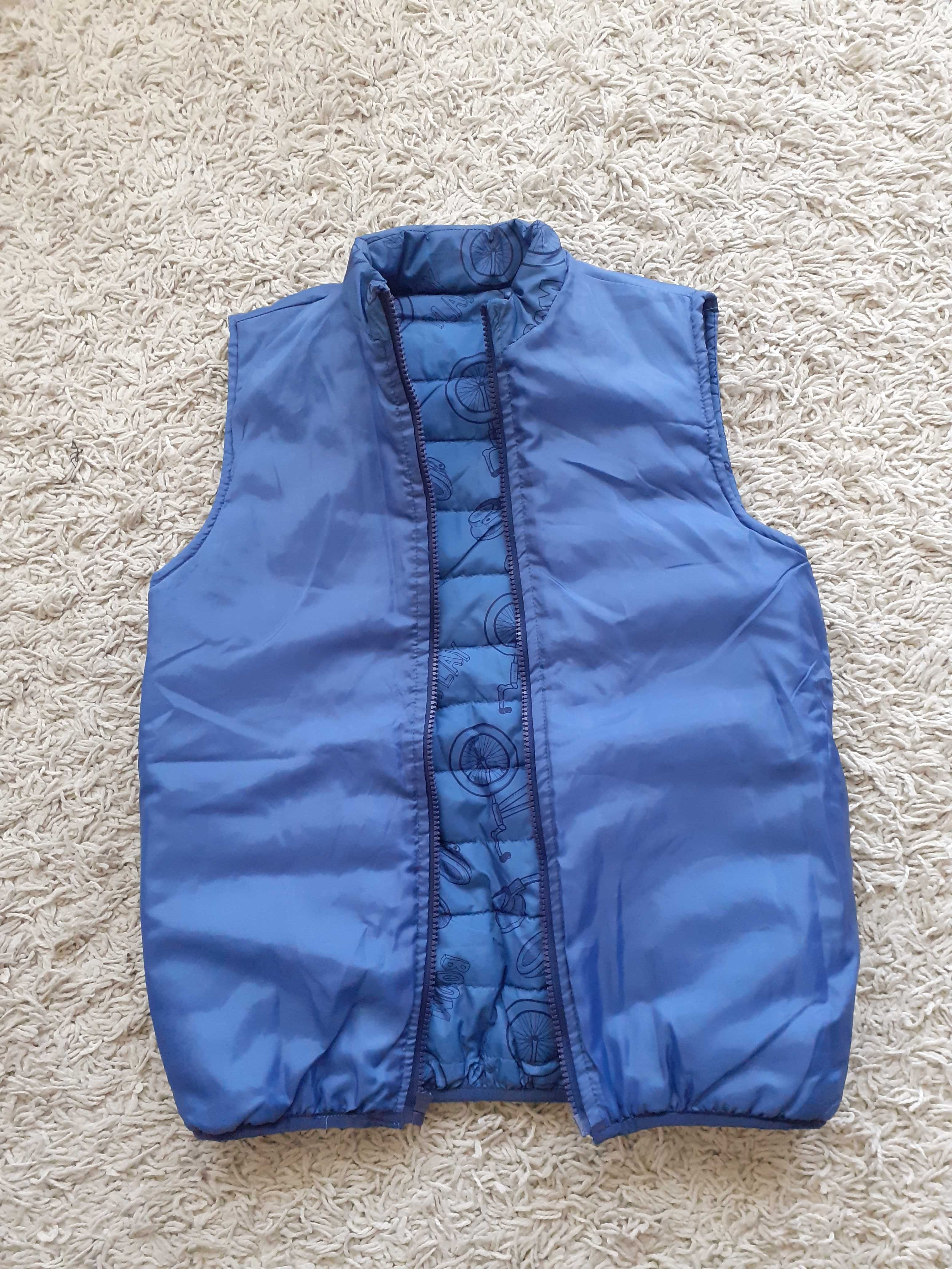 Kurtka Parka granatowa 152cm. Wiosna-jesień
