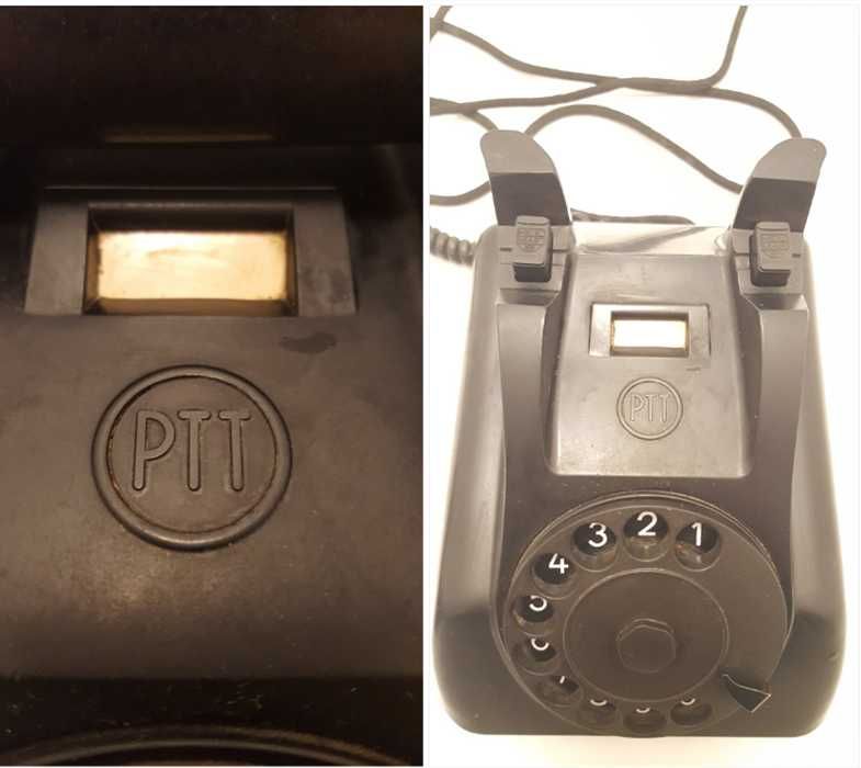 Telefone de baquelite, de 1956. Vintage