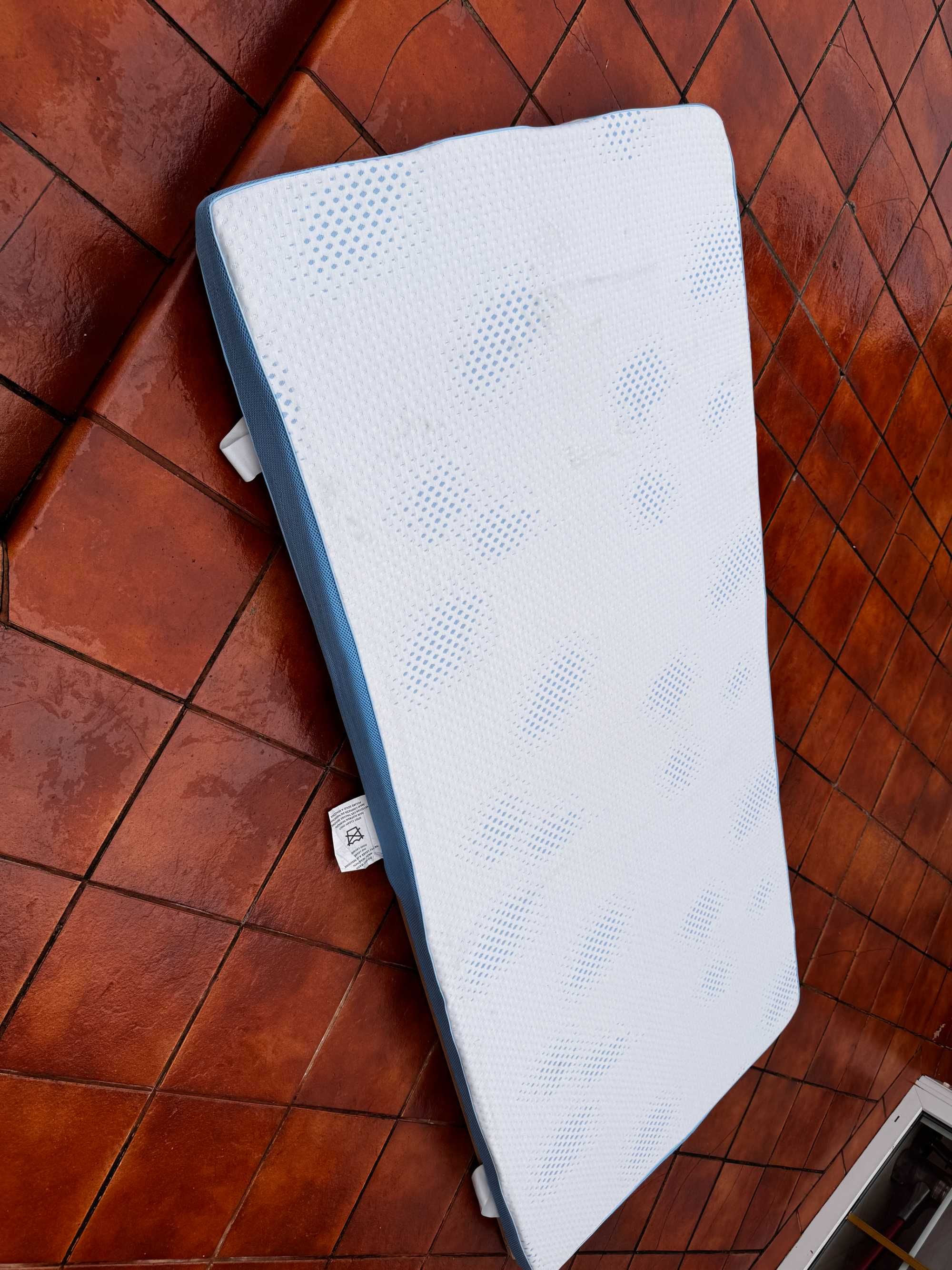 materac top nakładka na materac kanapa wersalka 90x200 wys. 8 cm
