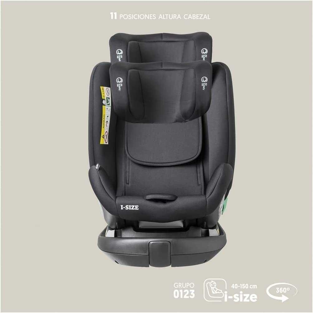 Interbaby  fotelik samochodowy Isofix  iSize 0-36 kG OBROTOWY NOWY