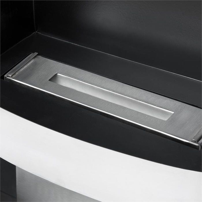 Этаноловый био камин oneConcept Phantasma Tower из нержавеющей стали