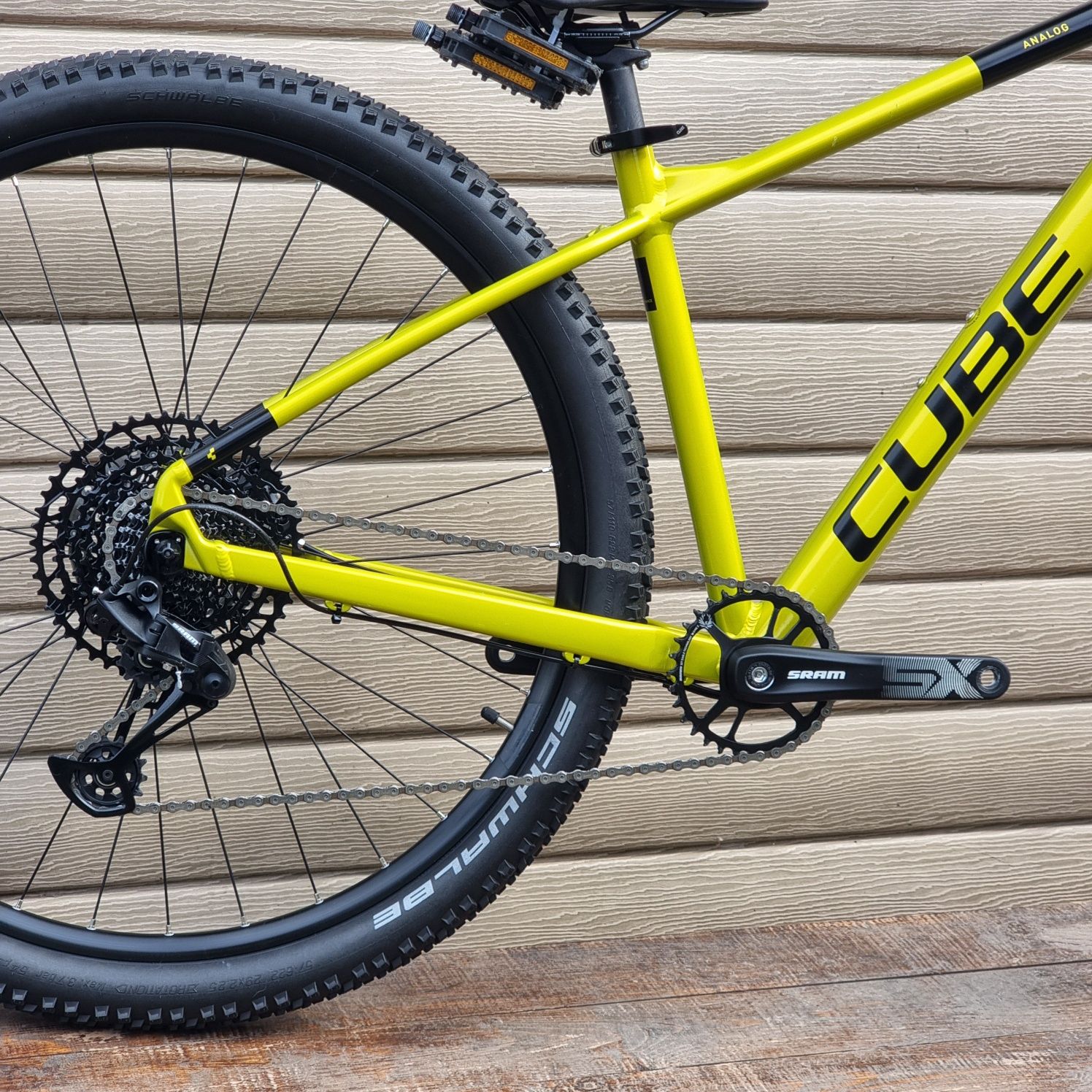 29 CUBE ANALOG Вилка RockShox SRAM SX 1X12 Disc Гідравлика Розмір M XL