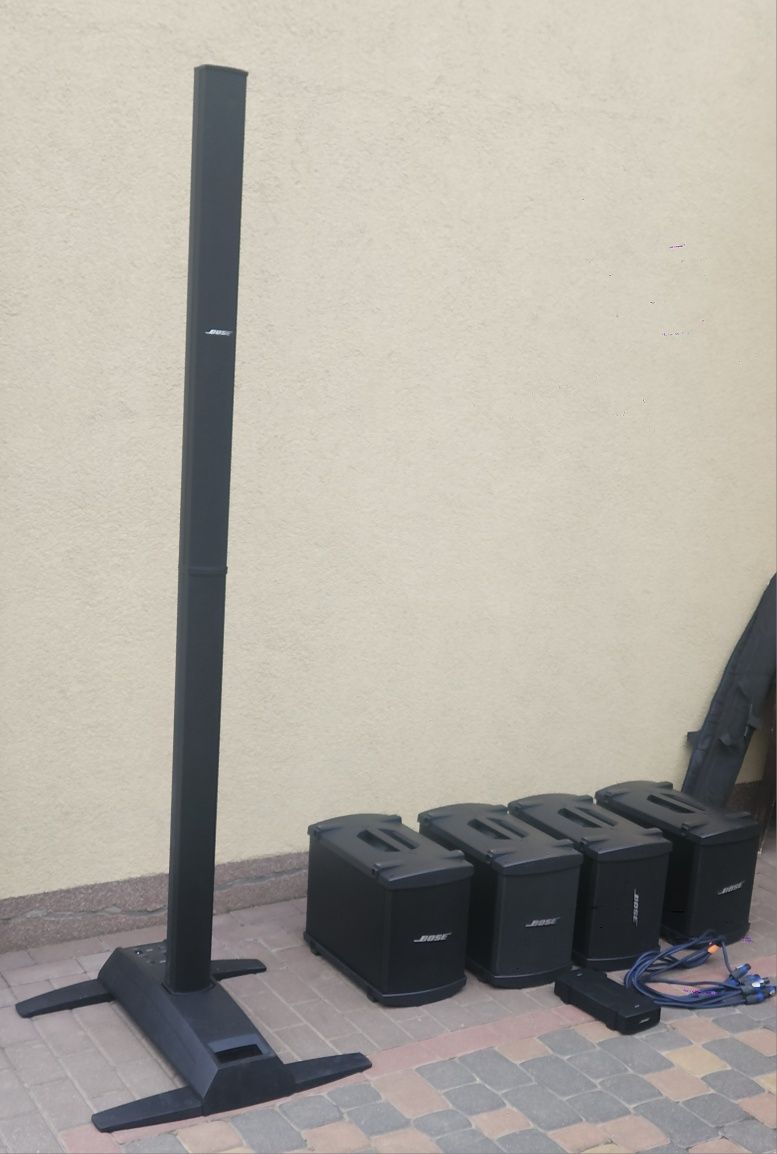 BOSE L1 + 4xBass B1 + Pack Lite A1 250w + okablowanie