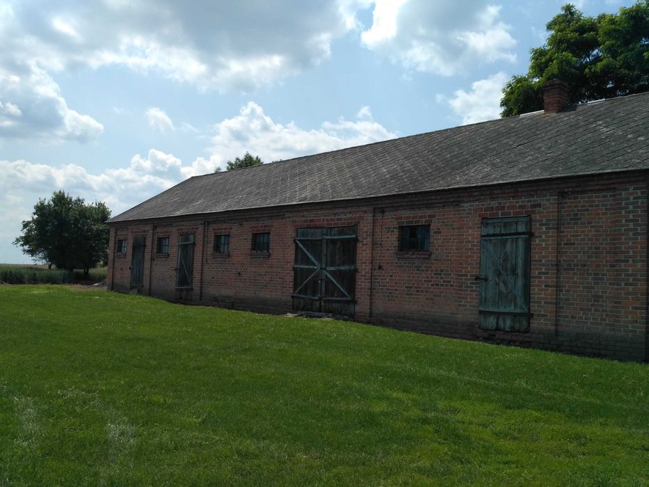 Dom w cichej spokojnej okolicy z zabudowaniami gospodarczymi