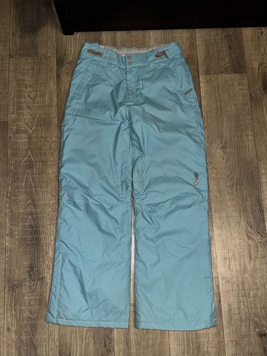 Голубые горнолыжные штаны унисекс