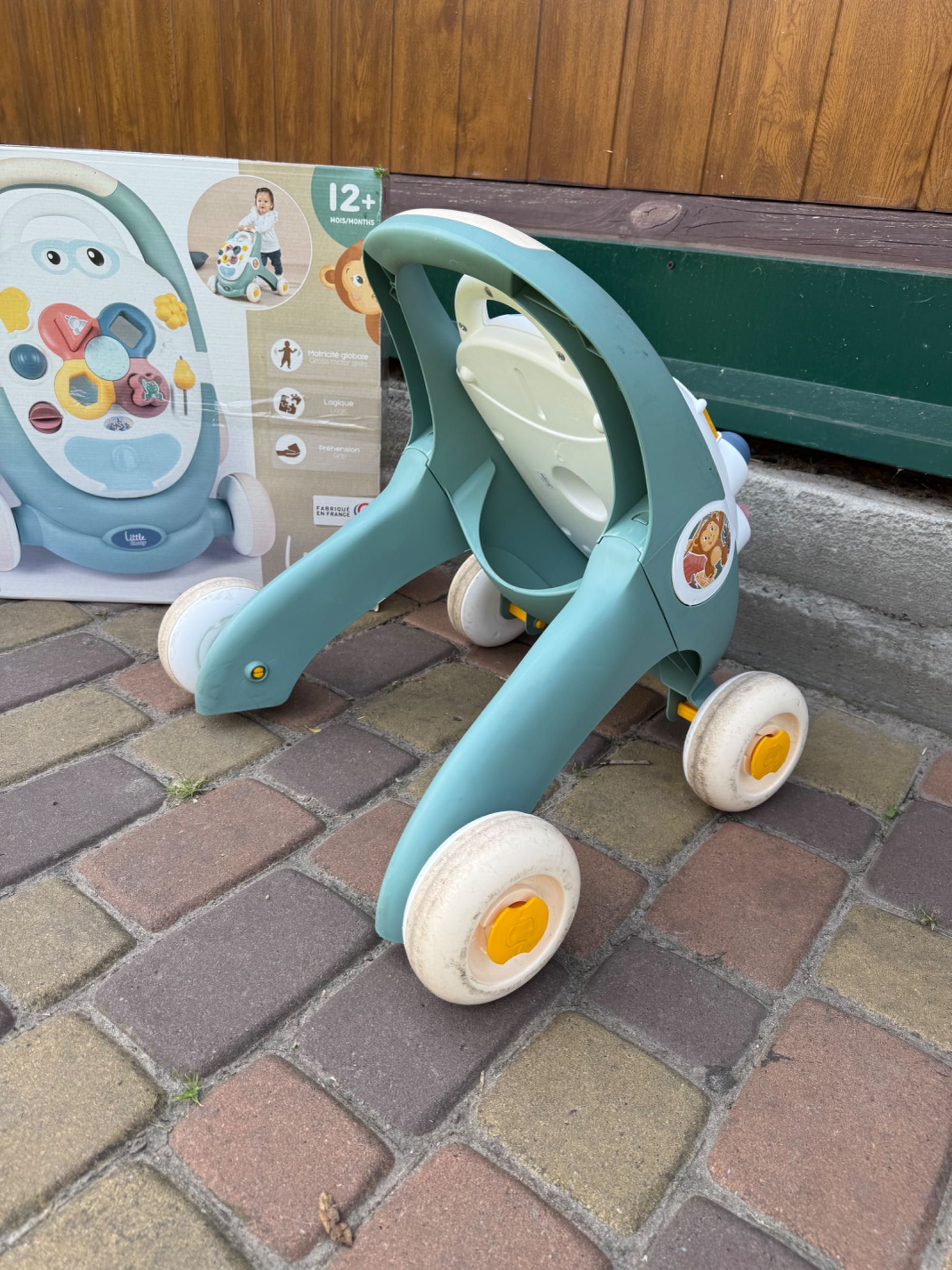 Навчально-ігровий центр Smoby Little 3в1 зі змінною панеллю