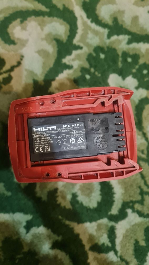 Hilti SF 6-A22 / безщітковий шуруповерт Хілті