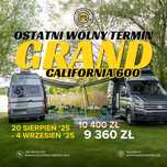 VW Grand California Wynajem Nowy 2025! Wolne Terminy! Kamper CamperVan
