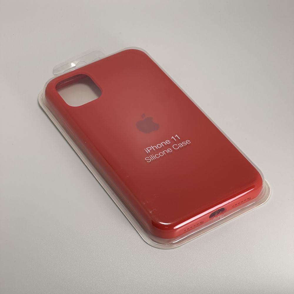 Case silikonowy do Iphone 11 czerwony