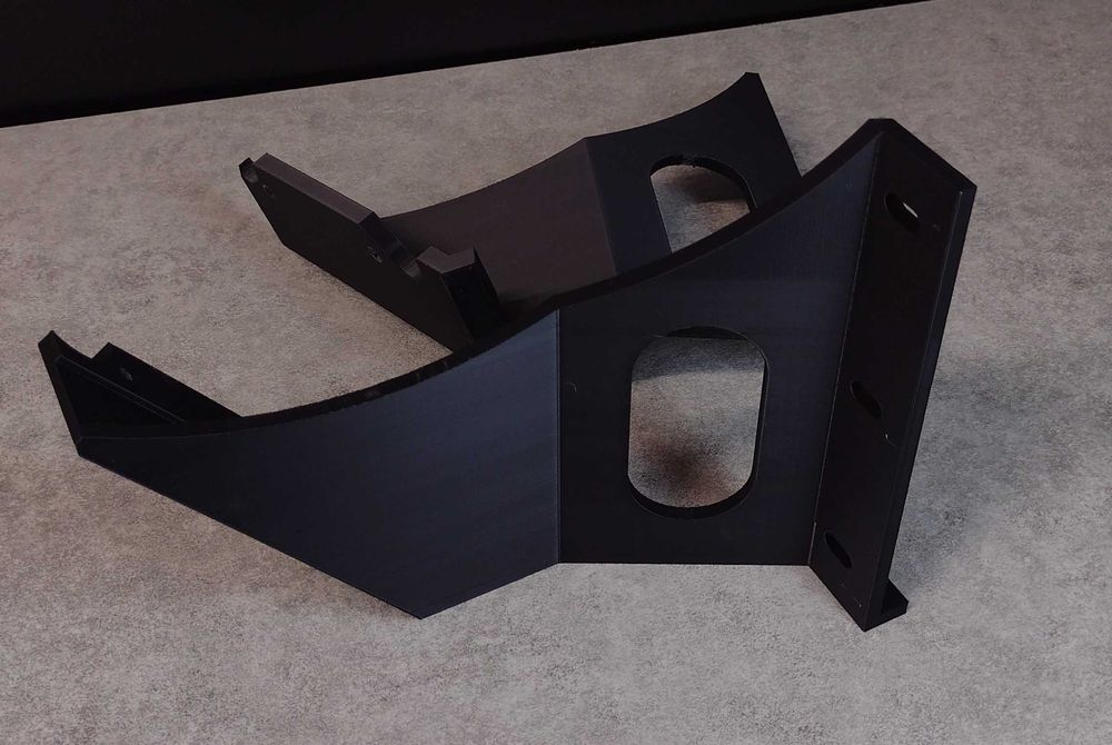 Uszy do mikser Allen & Heath CQ20-B , rack 19' rackmount uchwyty