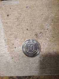 Монета 10 гривень