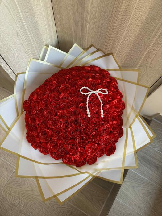 Wykonam bukiety z wstazki