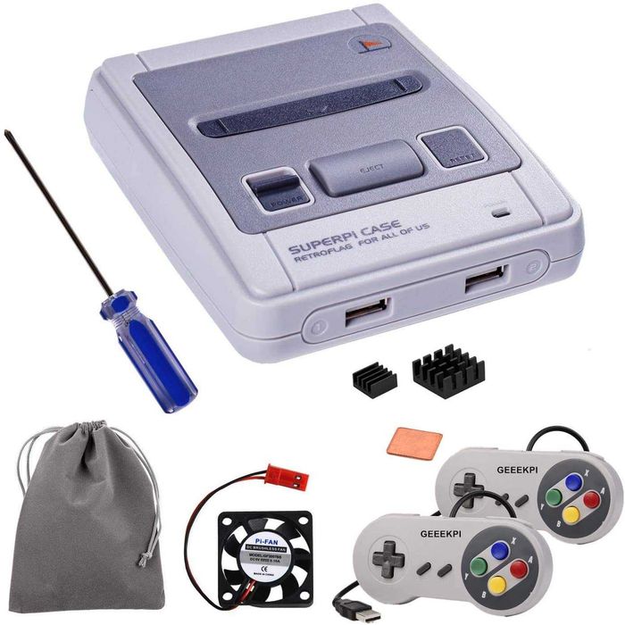 Consola jogos retro - Caixa superPi3