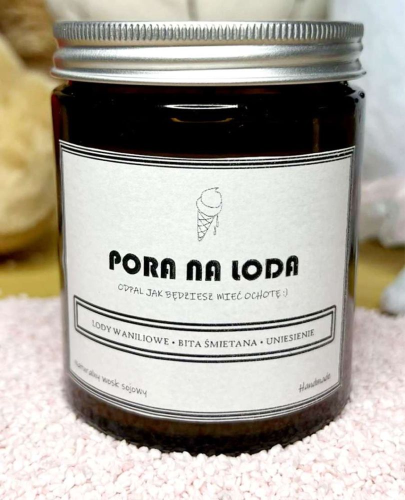 Świeca sojowa HANDMADE 200ml