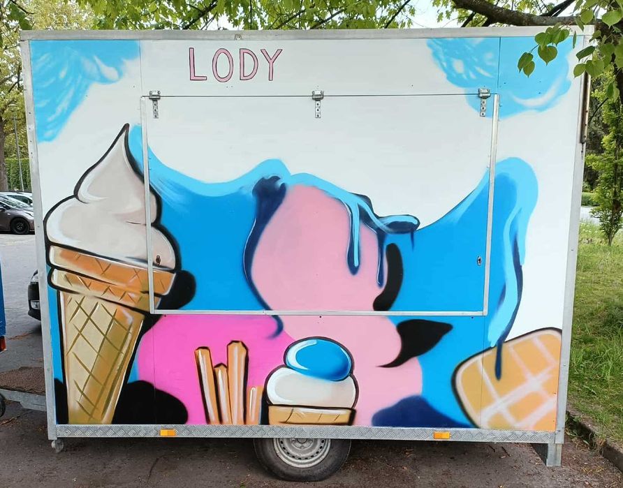 Przyczepa gastronomiczna typu Food Truck