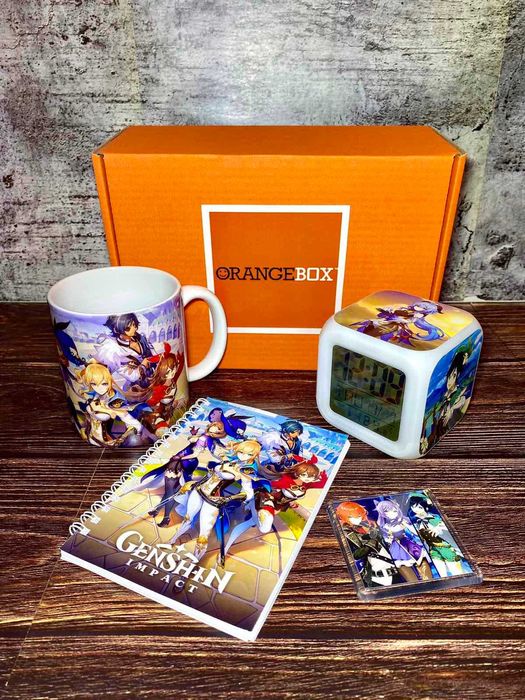 Подарочный набор Genshin Impact Геншин импакт хамелеон