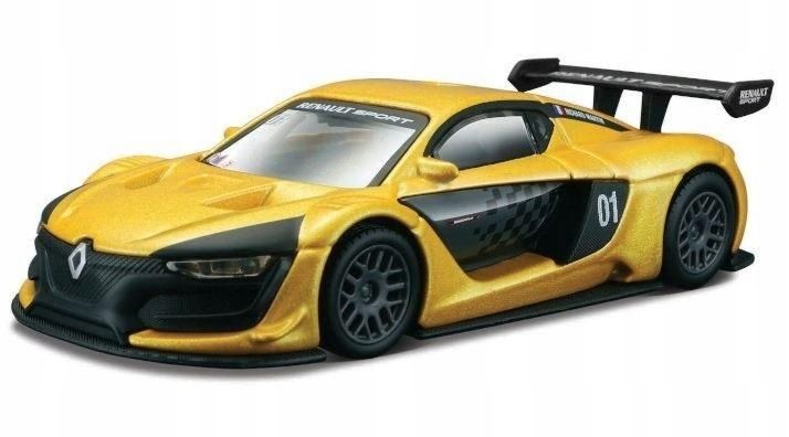 Renault Sport Metallic Yellow Bburago, Bburago