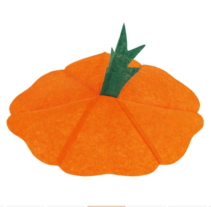 Strój Dynia Kostium Halloween Przebranie Dyni Z Filcu Czapeczka