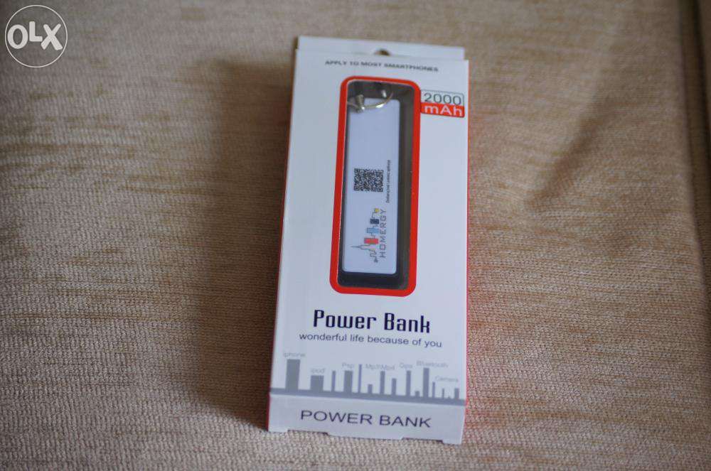 Power Bank 2000 mAh Homergy