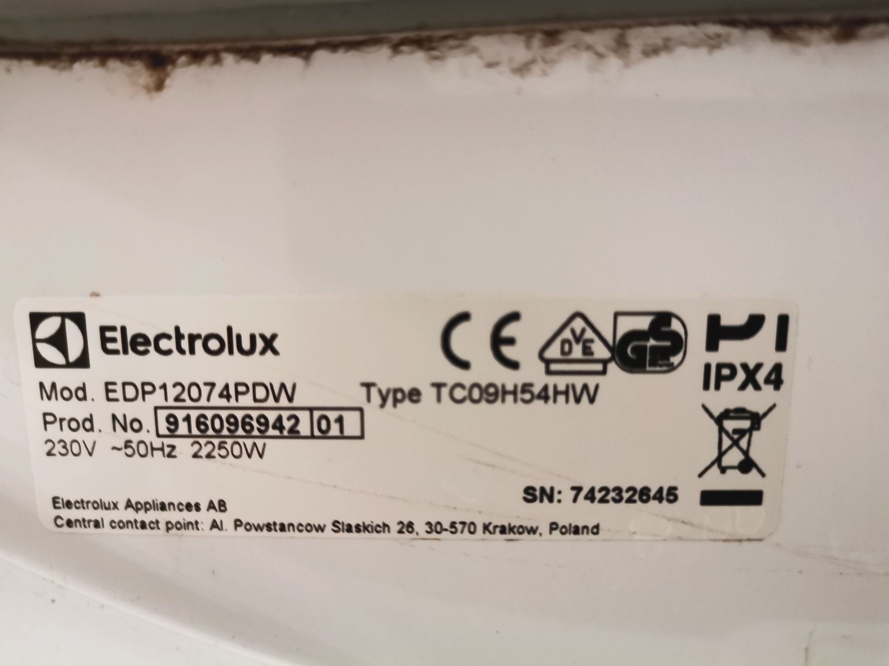 Suszarka Electrolux Flexcare 7kg