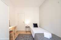456890 - Quarto com cama de solteiro em apartamento com 2 quartos