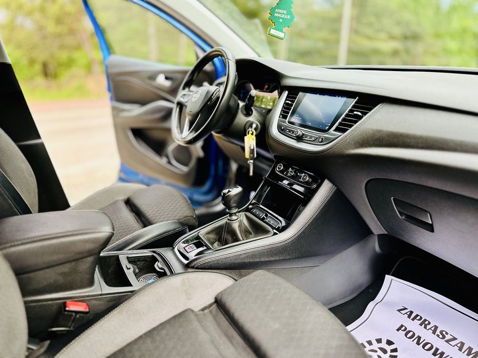 Opel Grandland X 1.2 Turbo 130KM 2019r. NAVI KAMERA LED z Niemiec