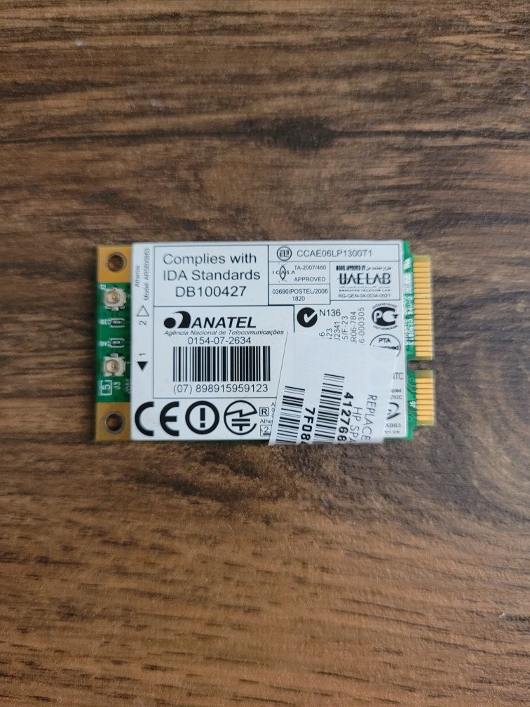 Karta WiFi Anatel DB100427