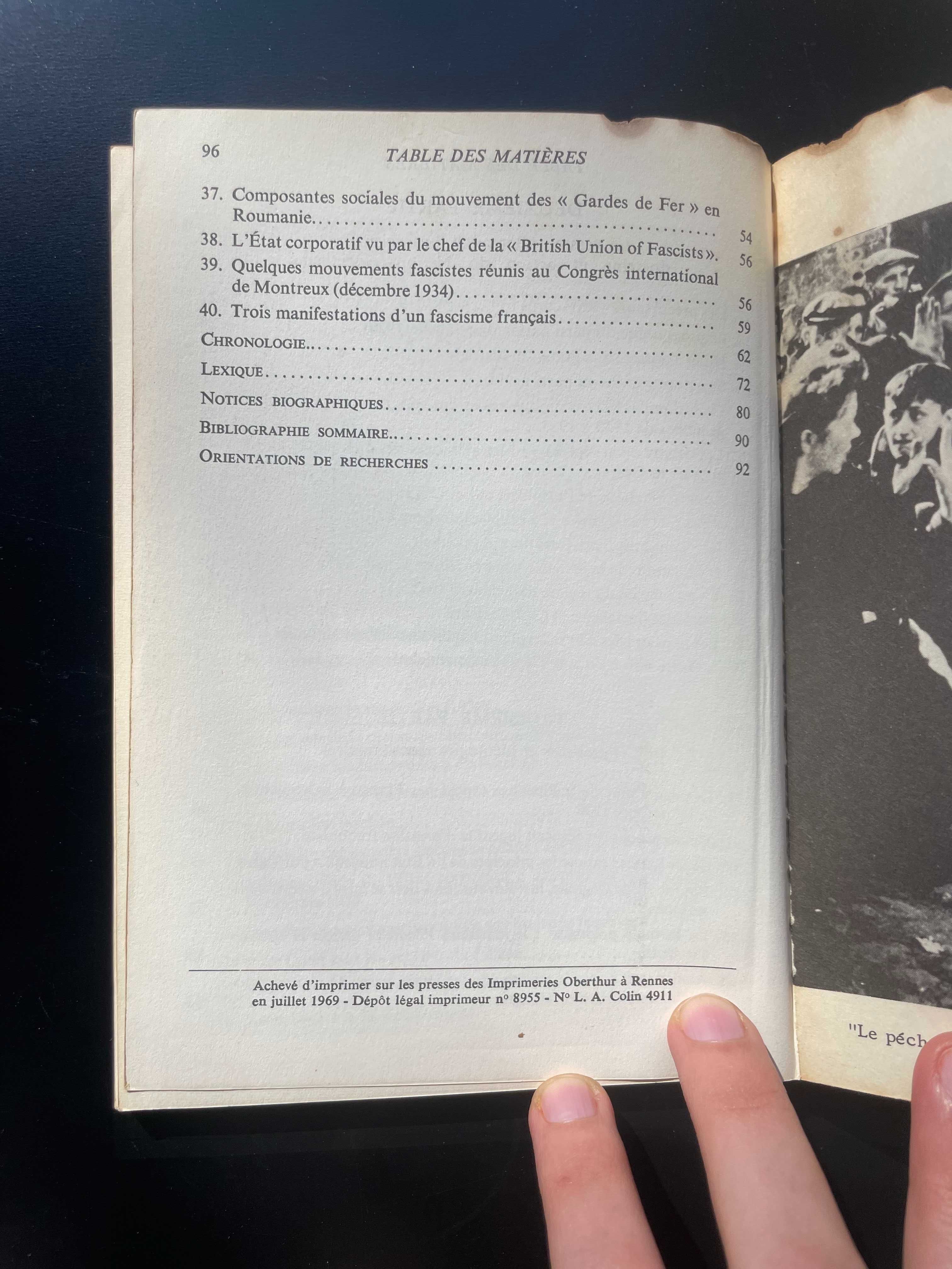 Fascismes et idéologies réactionnaires en europe -  Pierre Milza