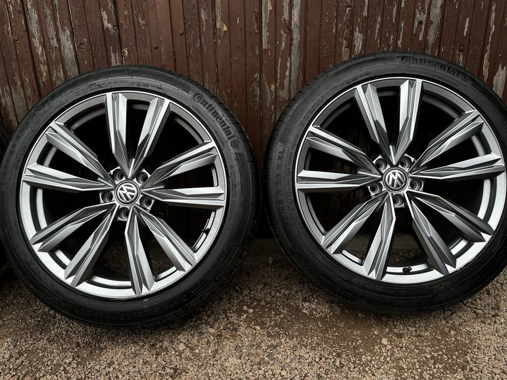 Felgi 20 5x112 Volkswagen R-Line Tiguan T-Rock Skoda Audi Cupra*Opony
