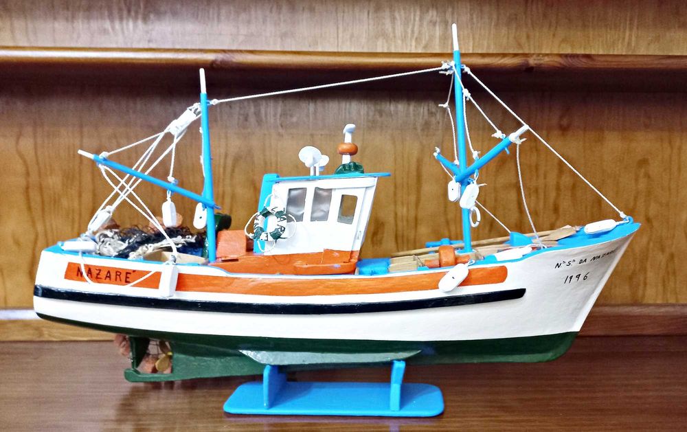 Barco tradicional da Nazaré