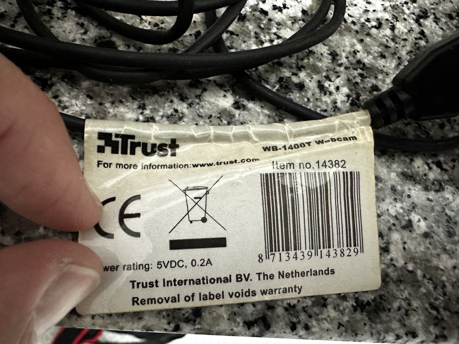 Webcam Trust WB-1400T