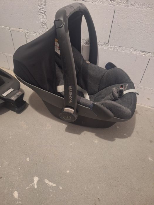 Wózek Junama Diamond S line + nosiedłko maxi cosi  z bazą