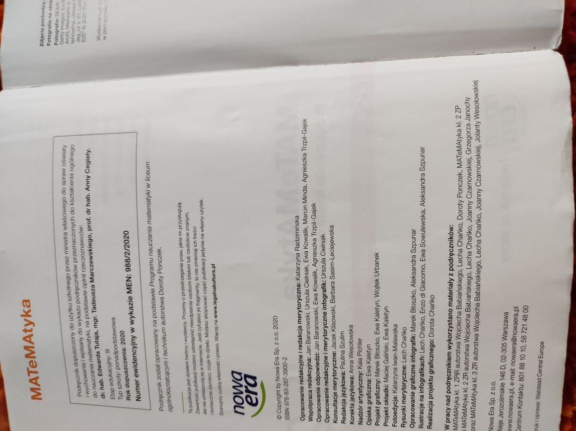 Podręcznik Matematyka 2