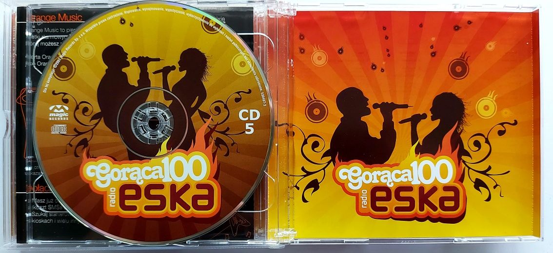 Gorąca 100 Radio Eska 5CD Box 2007r Doda Mika Nana Kombii September