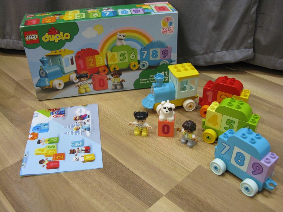 Lego Duplo 10954 Pociąg z cyferkami - IDEAŁ