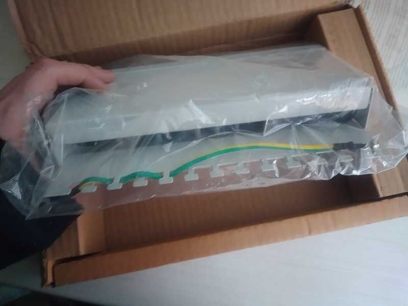 Panel krosowy patchowy 12-krotny RJ-45